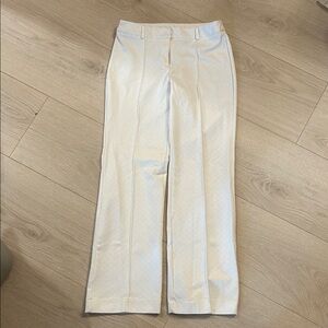 Express | White Women’s Pantsuit | Beautiful Pattern